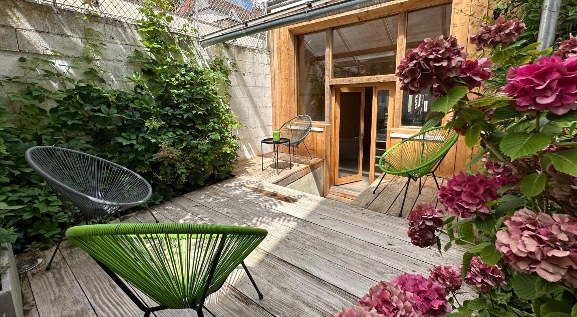 Maison Atypique En Centre-Ville Troyes Exterior foto